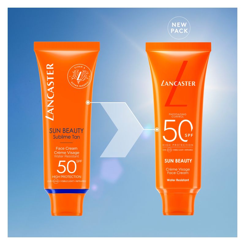 LANCASTER Sun Beauty Sublime Tan Face Cream SPF50