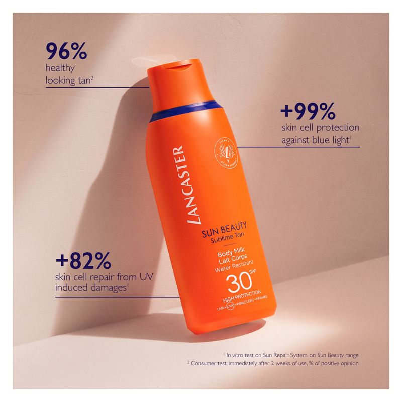 LANCASTER Sun Beauty Sublime Tan Body Milk Spf 50