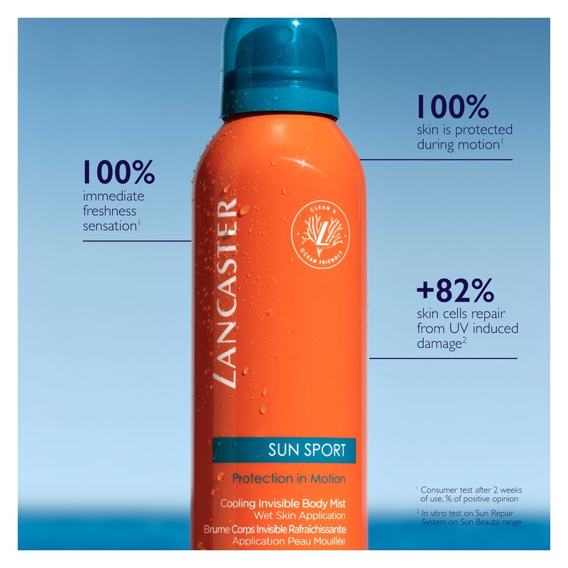 LANCASTER Sun Sport Protection In Motion - Cooling Invisible Body Mist Spf 50