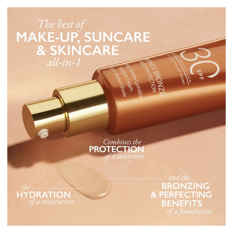 LANCASTER Infinite Bronze Tinted Proctection Spf 30 - Sunlight Cream 02  - Fondotinta Fluido (Copia)