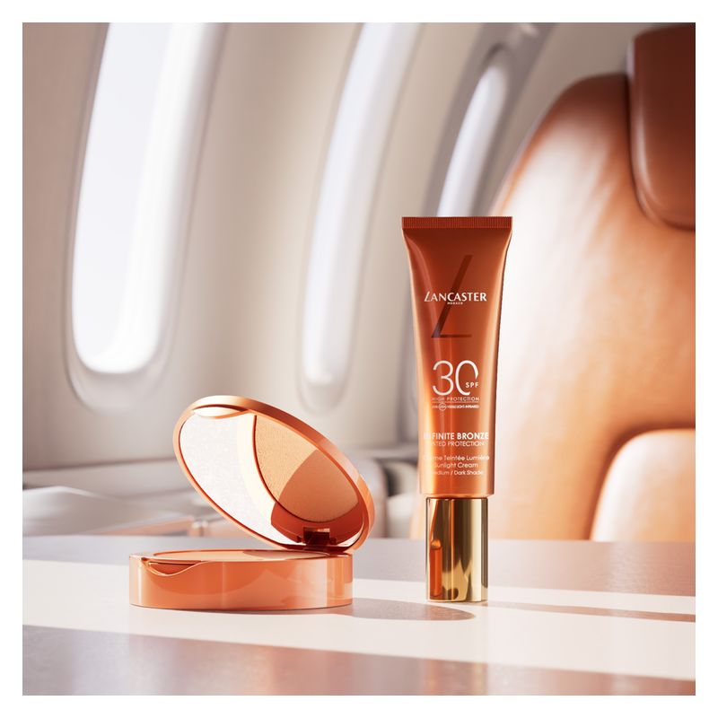 LANCASTER Infinite Bronze Tinted Proctection Spf 30 - Sunlight Cream 02  - Fondotinta Fluido (Copia)