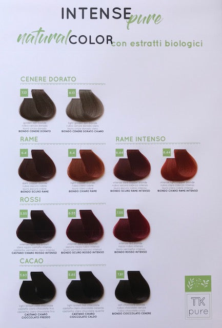 Colore TK Pure Intense Natural Color Castano 4.0 Nero 100ml