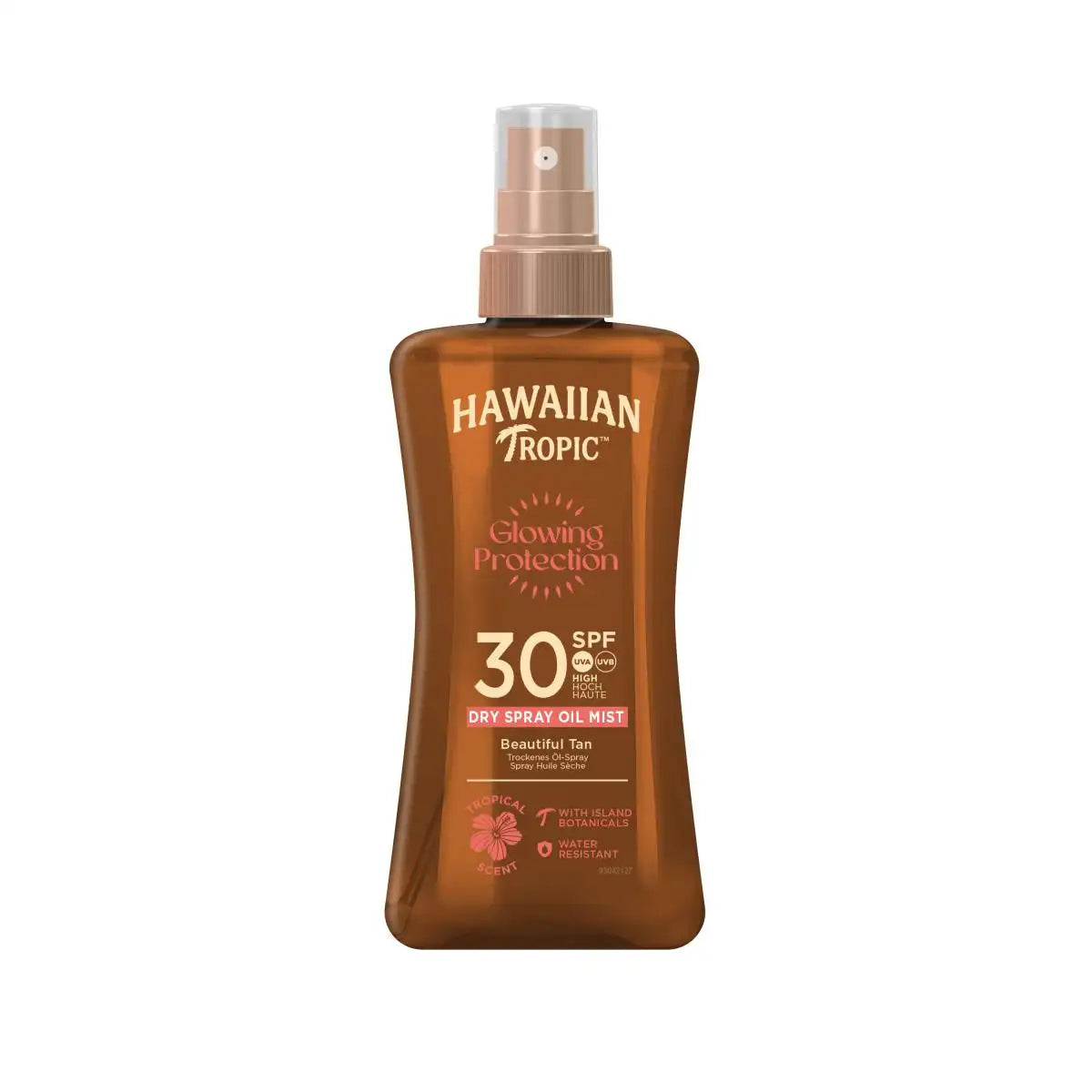 HAWAIIAN TROPIC Glowing Protection Dry Oil Spray SPF30