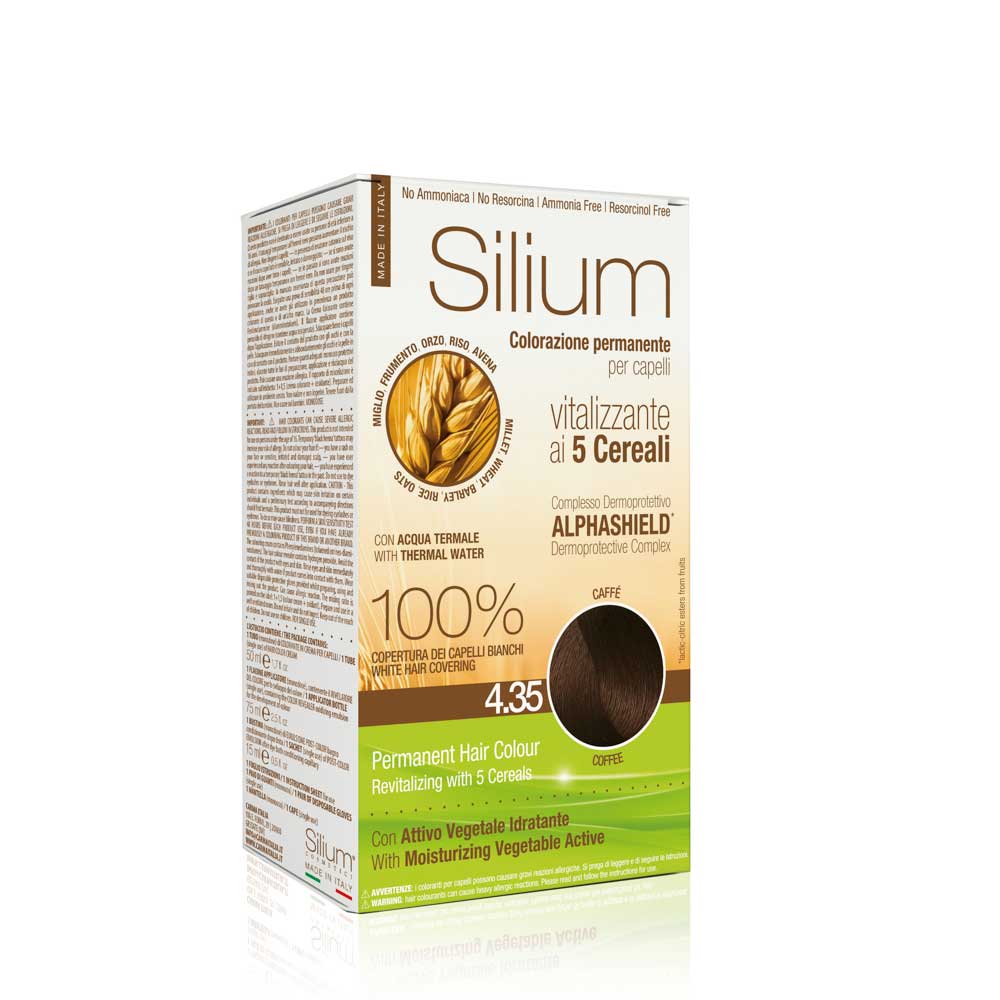 N 4.35  CAFFE COLORAZIONE PERMANENTE PER CAPELLI IN CREMA