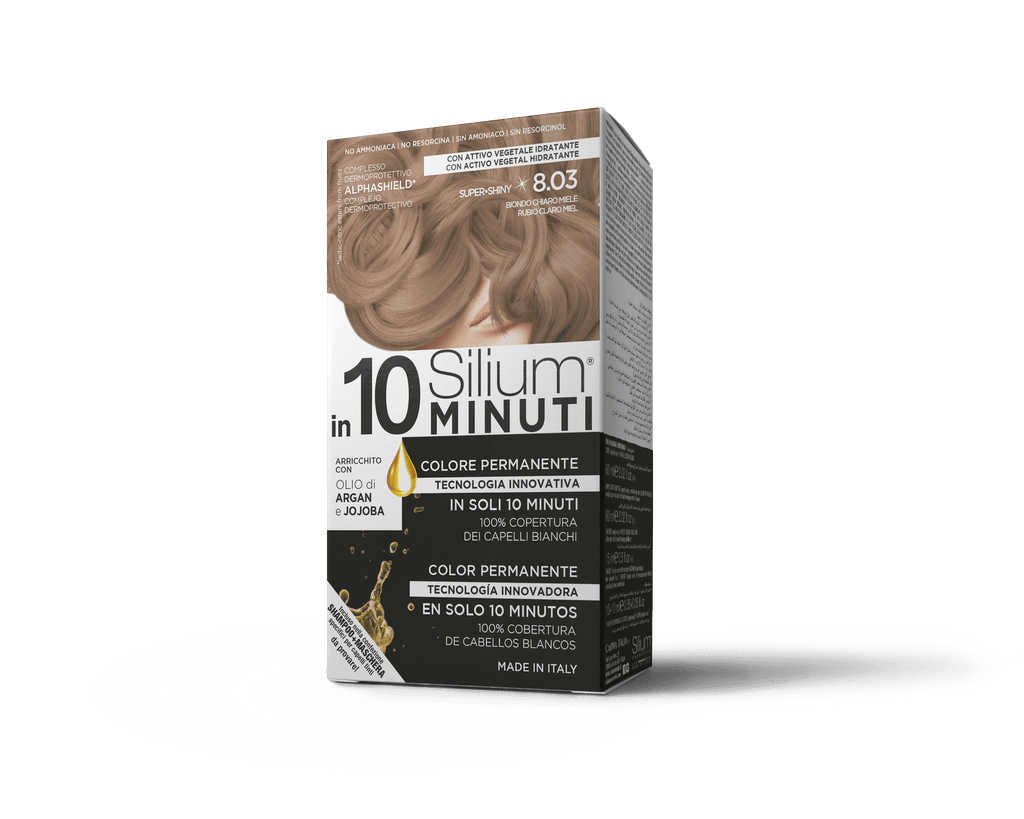 Silium 8.03  in 10 Minuti Colorazione Permanente