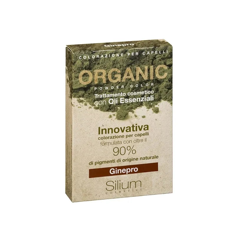Silium Organic Colorazione Per Capelli Di Pigmenti Naturali Ginepro