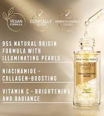 Maxfactor Miracle Pure Siero Illuminante Viso con Vitamina C