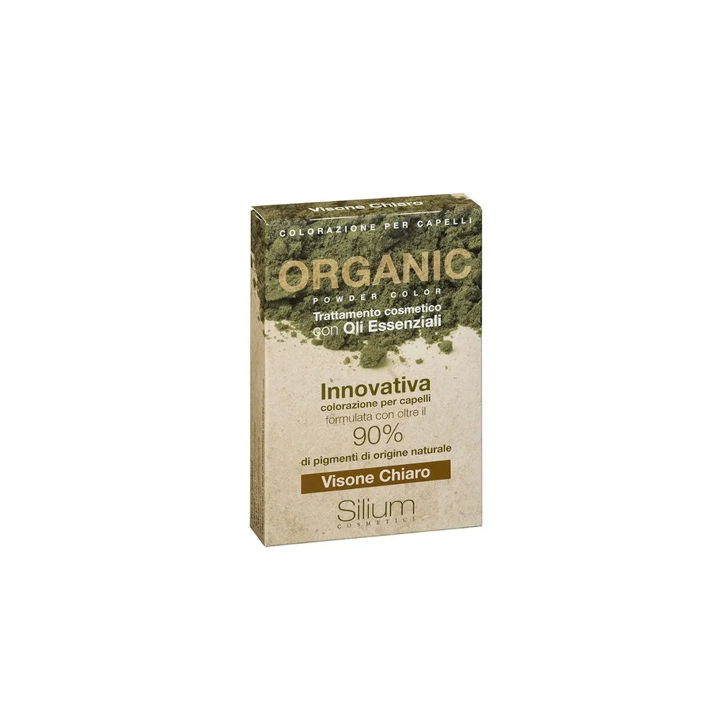 Silium Organic Colorazione Naturale Per Capelli Visone Chiaro